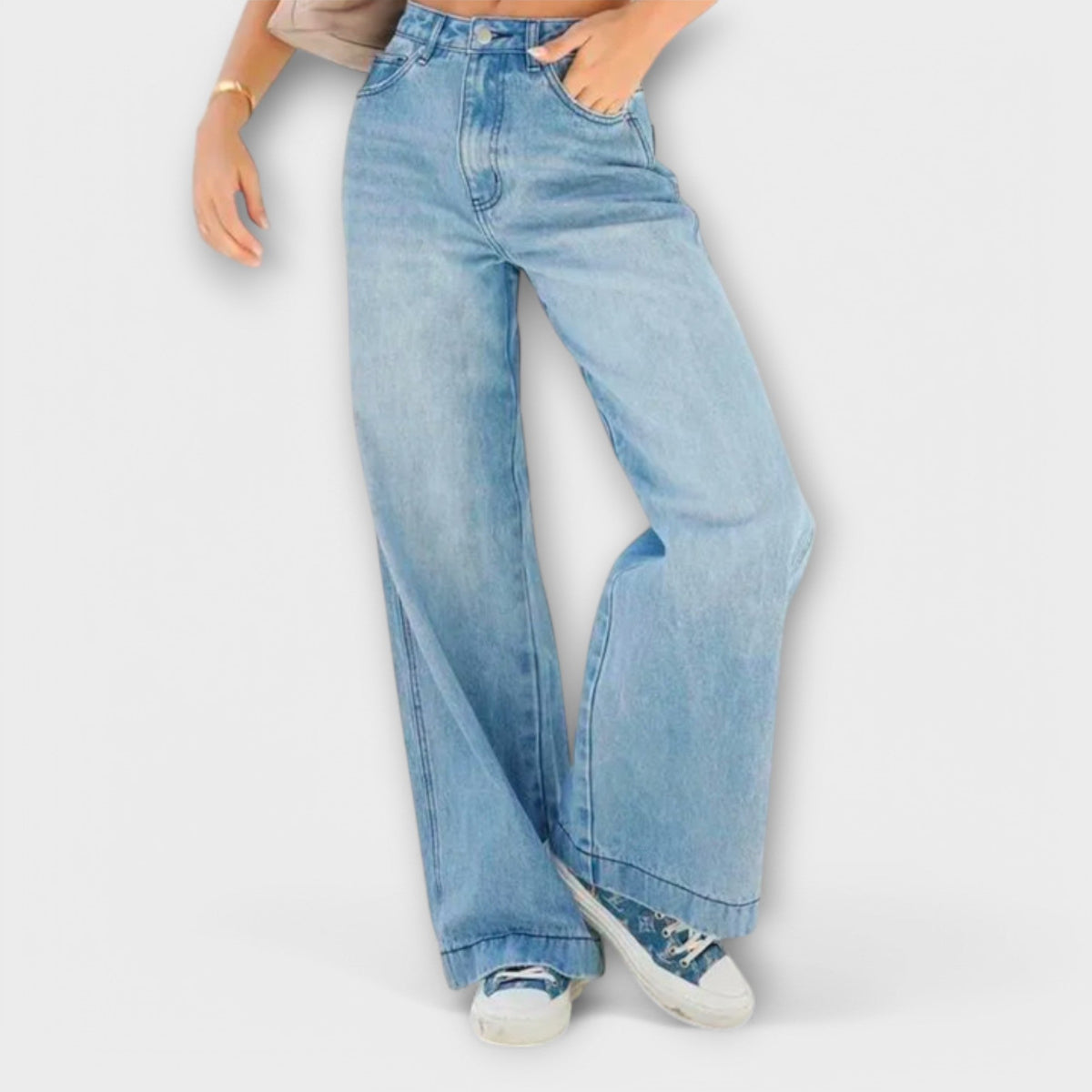 Anabela - Pantalones anchos para mujer
