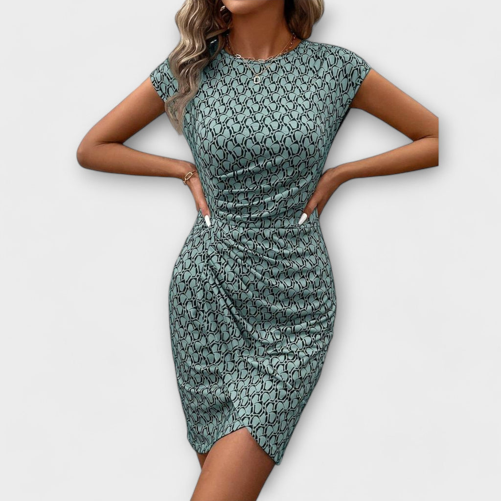 Ema - Vestido de manga corta tulipán
