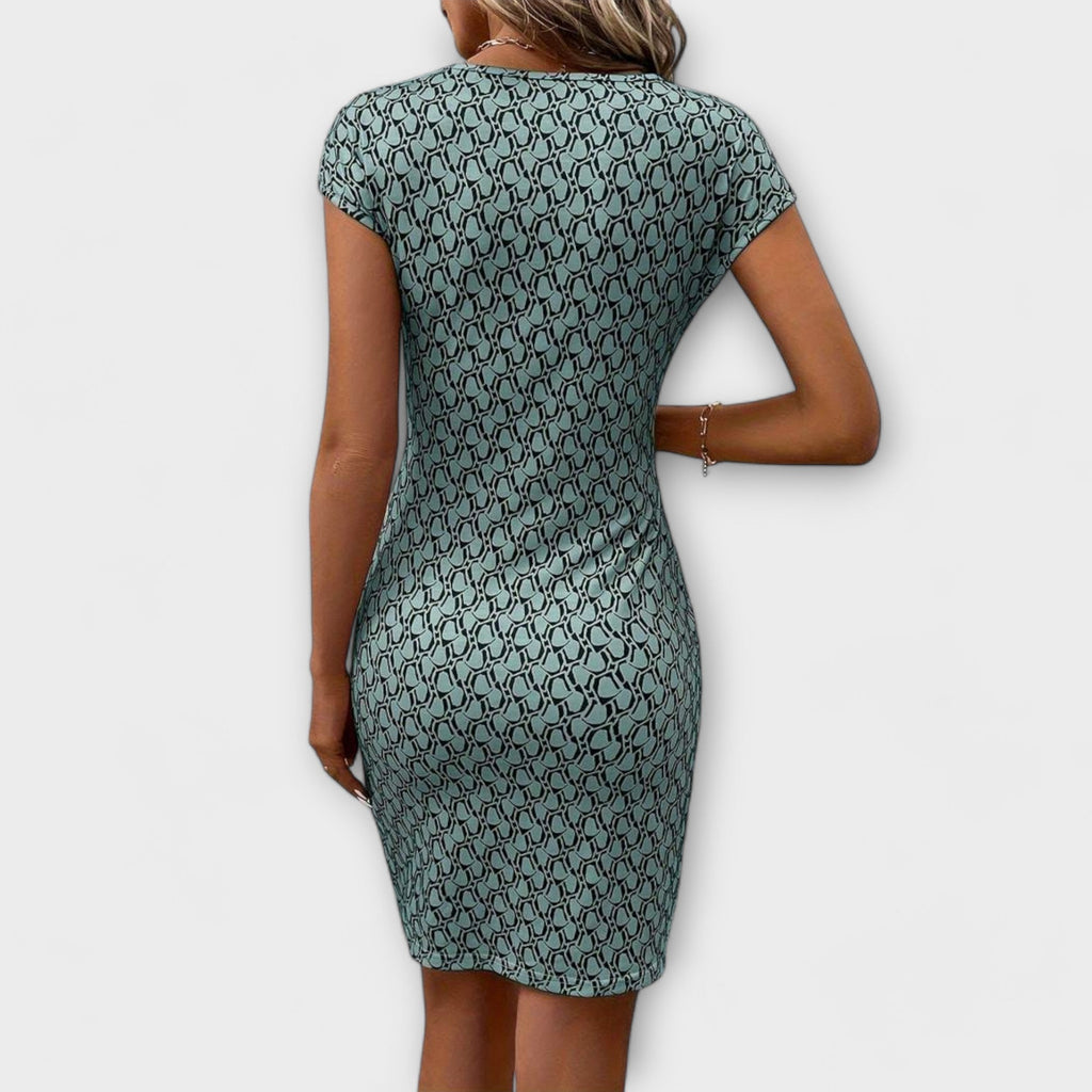 Ema - Vestido de manga corta tulipán