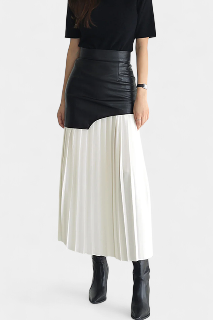 FALDA MAXI ASIMÉTRICA
