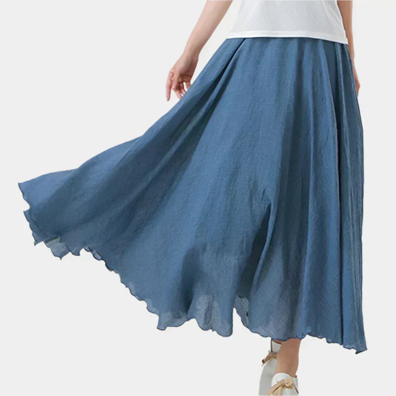 Matilde - Falda elegante con cintura alta