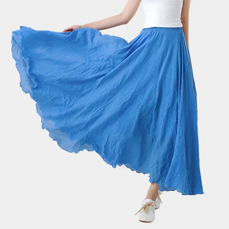 Matilde - Falda elegante con cintura alta