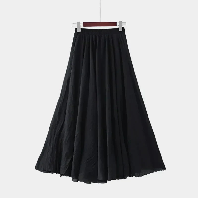 Matilde - Falda elegante con cintura alta