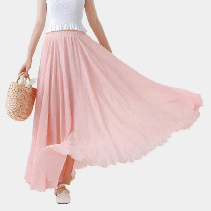 Matilde - Falda elegante con cintura alta