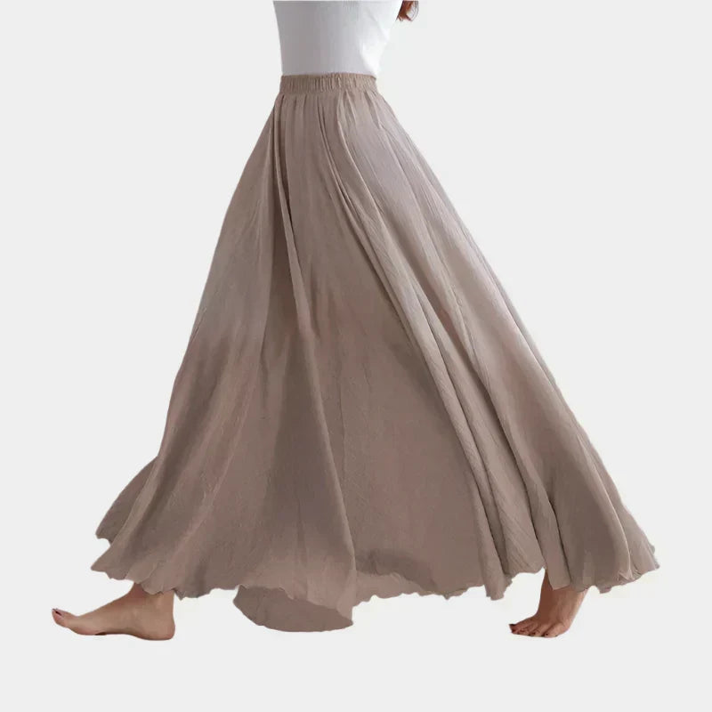Matilde - Falda elegante con cintura alta