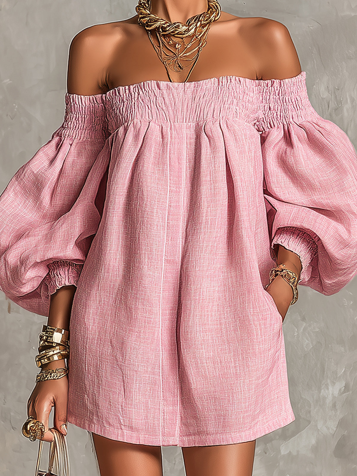 Mini vestido | violeta