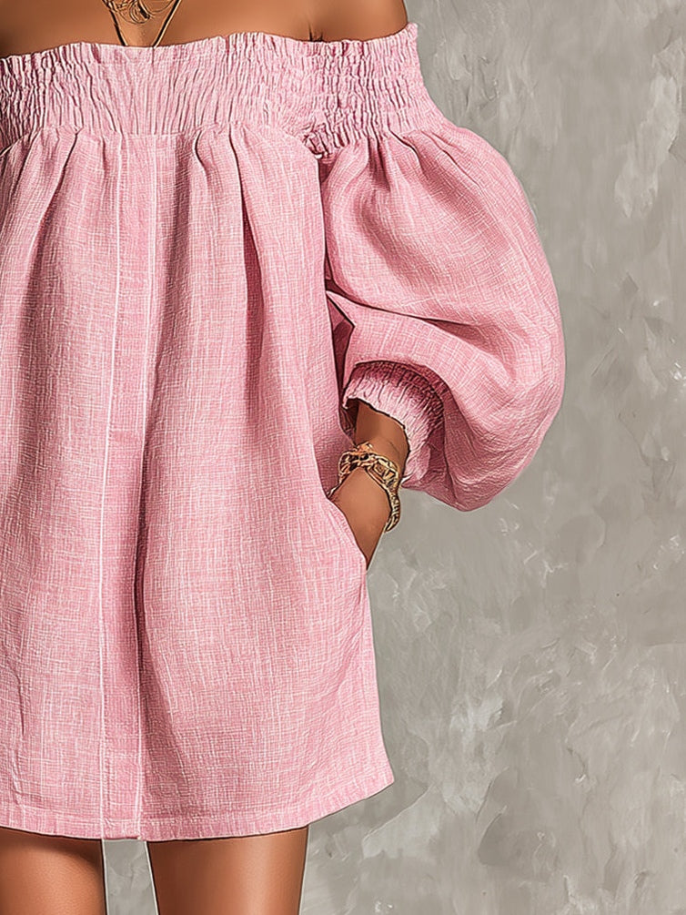 Mini vestido | violeta