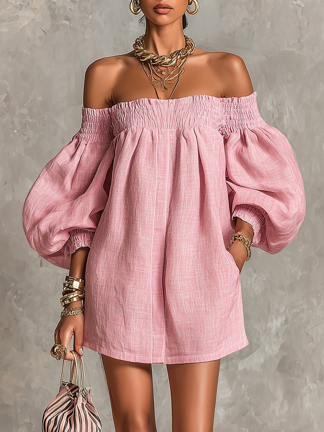 Mini vestido | violeta