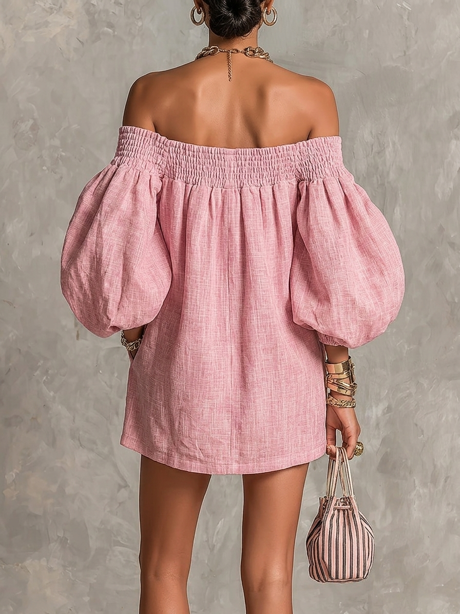 Mini vestido | violeta