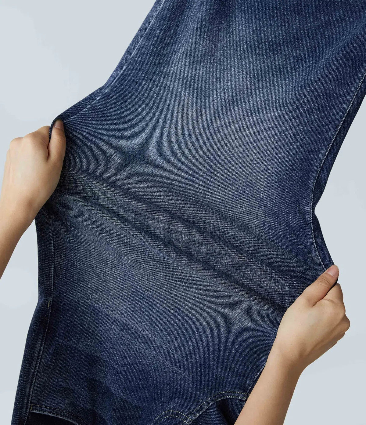 Eva - Pantalones de Cintura Alta Elásticos